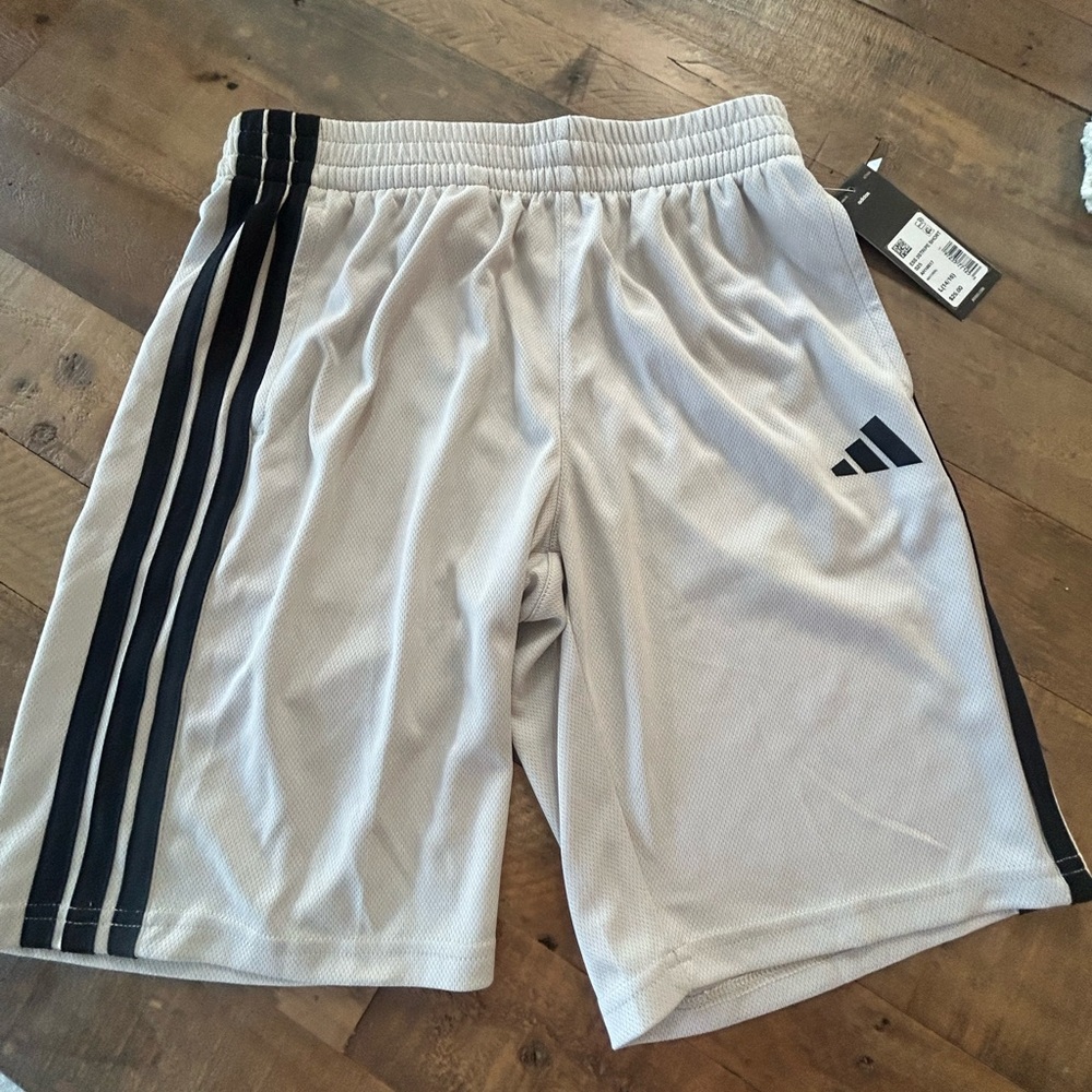 Adidas Youth Striped Shorts